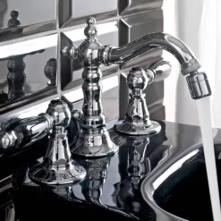 Rubinetteria Bidet 3 Fori Classica con Leve in Ottone Made in Italy- Noriana