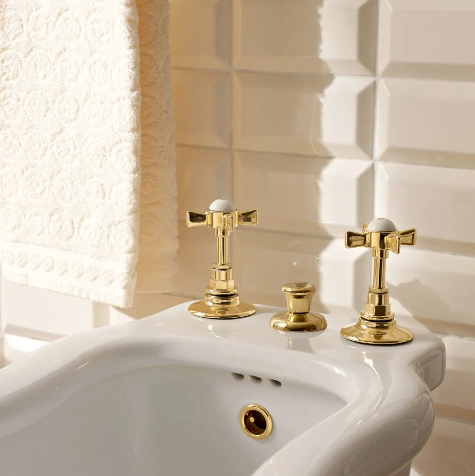 Rubinetteria Bidet Vintage in Ottone Erogazione Interna Made in Italy – Katerina