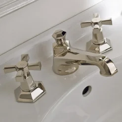 Rubinetteria Lavabo da Appoggio Design VIntage in Ottone Made in Italy – Silvana