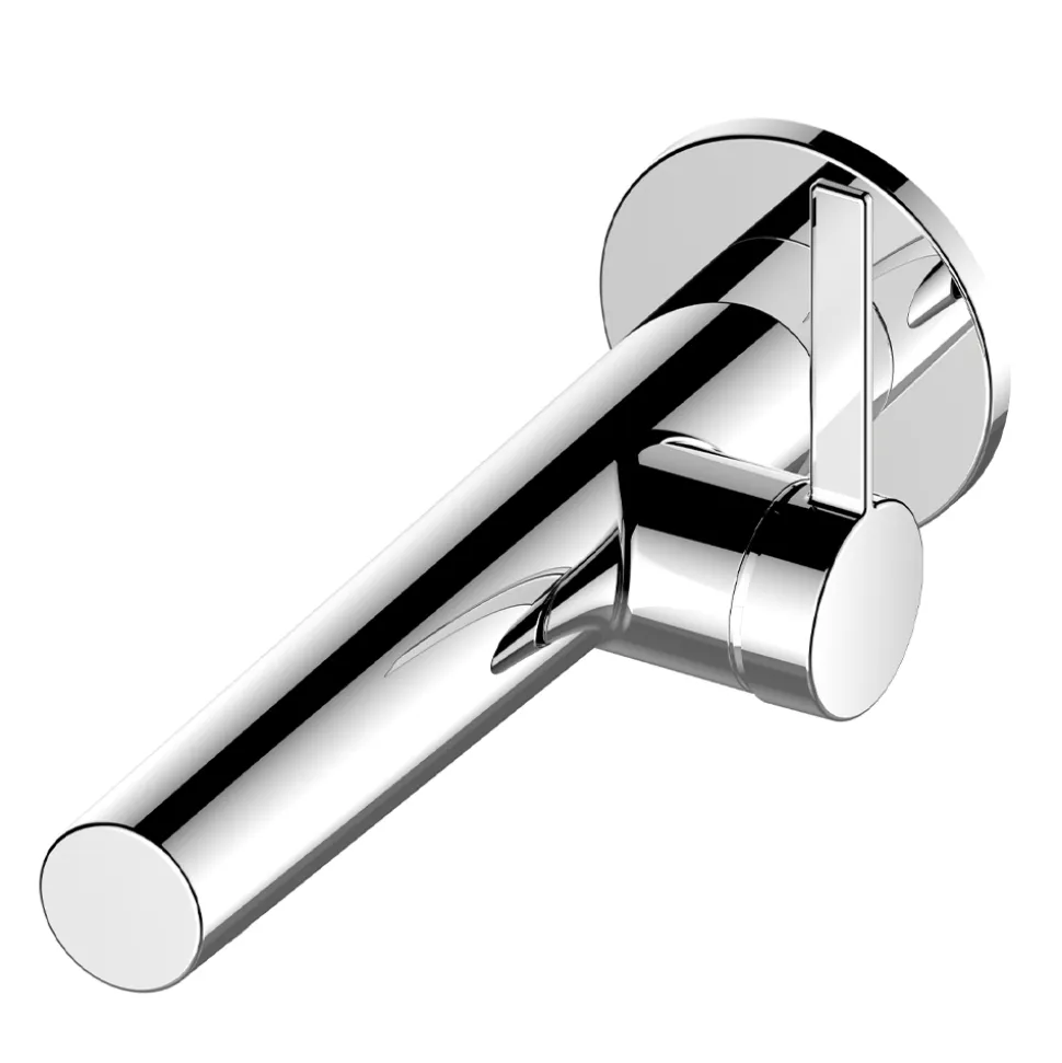 Rubinetteria Lavabo da Incasso a Parete Cromo 3 Misure - Erkole