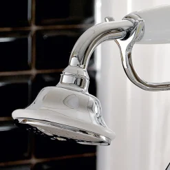 Rubinetteria Vasca a Pavimento con Doccetta in Ottone Made in Italy - Noriana