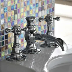 Rubinetteria Vintage da Bidet in Ottone Vintage a 3 Fori Made in Italy – Elisea