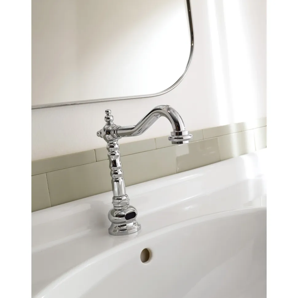 Rubinetto Elettronico Monoforo per Lavabo Stile Classico in Ottone - Noriana