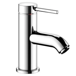 Rubinetto Miscelatore Monocomando Lavabo Ottone Design Rotondo - Antilio
