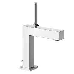 Rubinetto Miscelatore Monocomando per Lavabo in Ottone Cromato - Erik