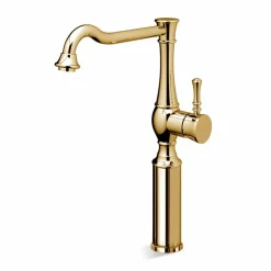 Rubinetto Miscelatore per Lavabo di Design a Canna Alta Made in Italy - Neno
