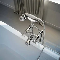 Rubinetto per Vasca Bagno in Ottone Classico Made in Italy - Riko