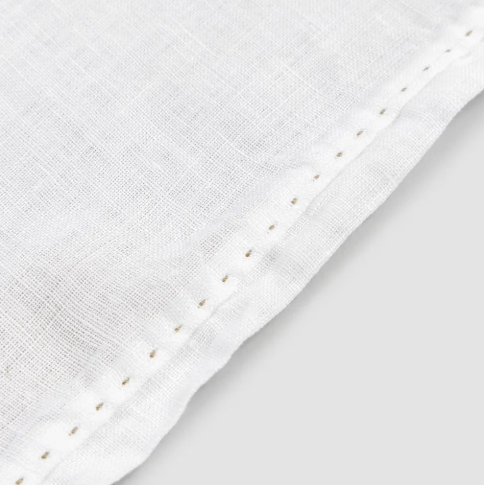 Runner per Tavolo 100% Lino con Ricamo Design di Lusso Italiano - Giuggiolo