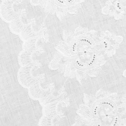 Runner per Tavolo 100% Lino con Ricamo Design di Lusso Italiano - Giuggiolo