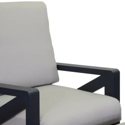 Salotto Composto da Divano, Tavolino e Poltrone con Poggiapiedi - Bacheca