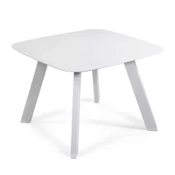 Salotto da Esterno Composto da 2 Poltrone e 1 Tavolino in Alluminio - Righello