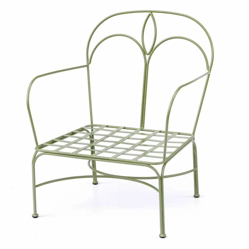Salotto da Esterno con Struttura in Ferro Artigianale Made in Italy - Melinda