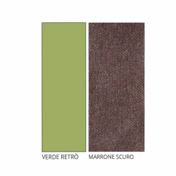 Salotto da Esterno con Struttura in Ferro Artigianale Made in Italy - Melinda