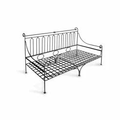 Salotto da Giardino Artigianale con Struttura in Ferro Made in Italy - Lisotto