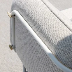 Salotto da Giardino con 1 Divano e 2 Poltrone Made in Italy - Fioriera