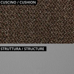Salotto da Giardino con 1 Divano e 2 Poltrone Made in Italy - Fioriera