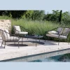 Salotto da Giardino con 2 Poltrone e 1 Divano 2 Posti Made in Italy - Fontana
