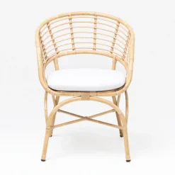 Salotto da Giardino in Alluminio e Intreccio in Polyrattan e Cuscini - Ellide