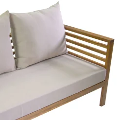 Salotto da Giardino in Legno di Acacia Oliata Colore Naturale - Tecnica