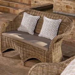 Salotto Outdoor in Kubù Grigio con Cuscini Seduta – Nazgul