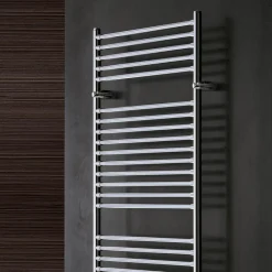 Scaldasalvietta Elettrico dal Design Classico in Acciaio Made in Italy - Roma