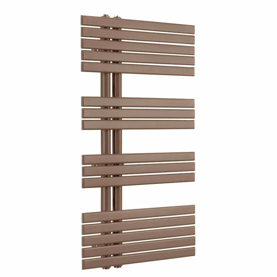 Scaldasalviette Bagno Design Moderno a Parete in Acciaio a 386 Watt - Pavone