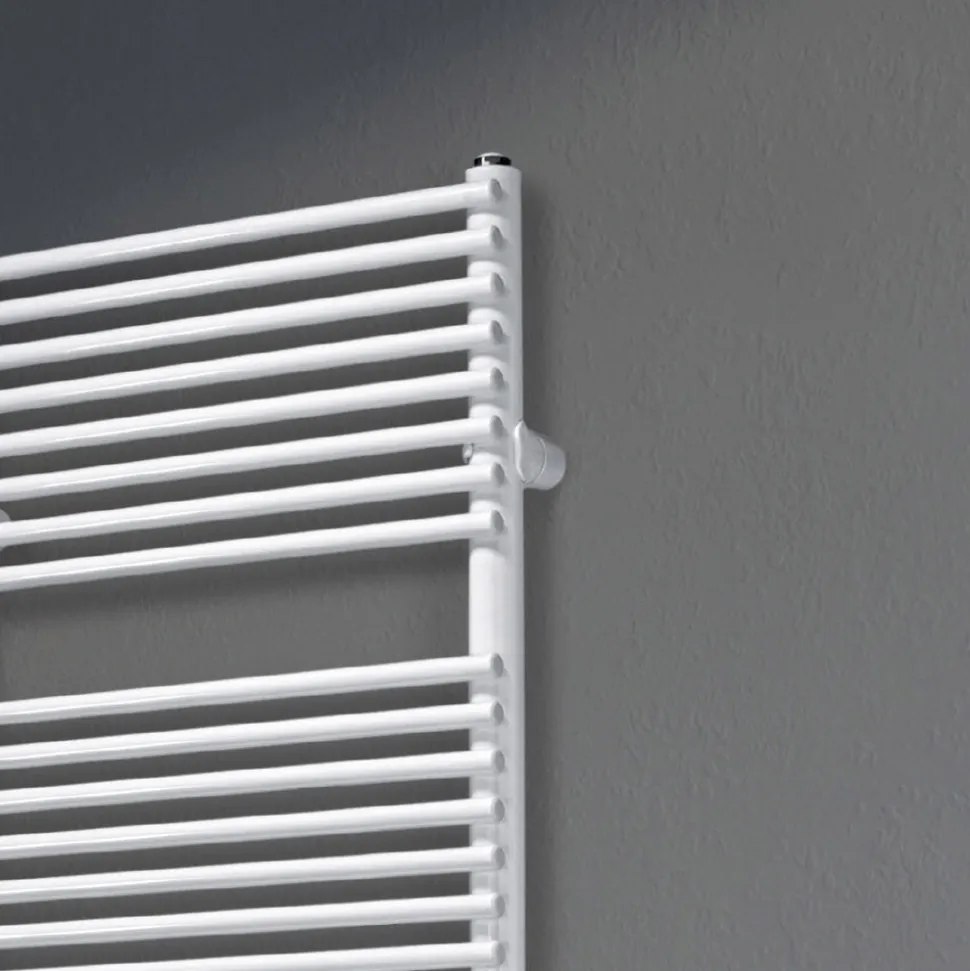Scaldasalviette con Sistema Elettrico e Struttura in Acciaio Made in Italy - Sciroppo