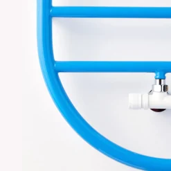Scaldasalviette di Design a “Tutto Tondo Slim” in Acciaio Made in Italy - Smooth