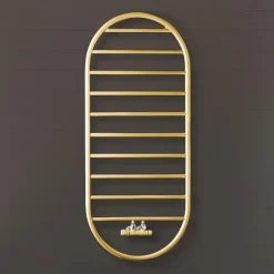 Scaldasalviette di Design a “Tutto Tondo Slim” in Acciaio Made in Italy - Smooth