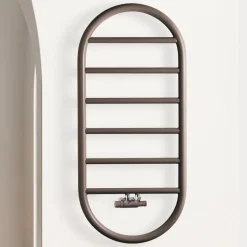 Scaldasalviette di Design a “Tutto Tondo Bubble” in Acciaio Made in Italy - Smooth