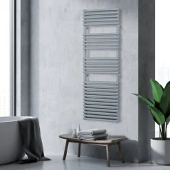 Scaldasalviette Elettrico con 4 Serie di Elementi Orizzontali Made in Italy - Meringa