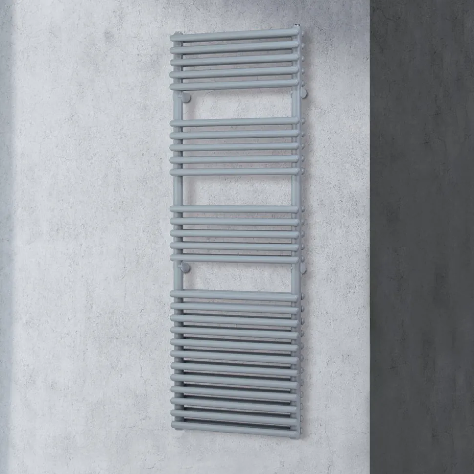 Scaldasalviette Elettrico con 4 Serie di Elementi Orizzontali Made in Italy - Meringa