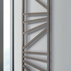 Scaldasalviette Elettrico con Elementi Quadrati Made in Italy - Mandorle