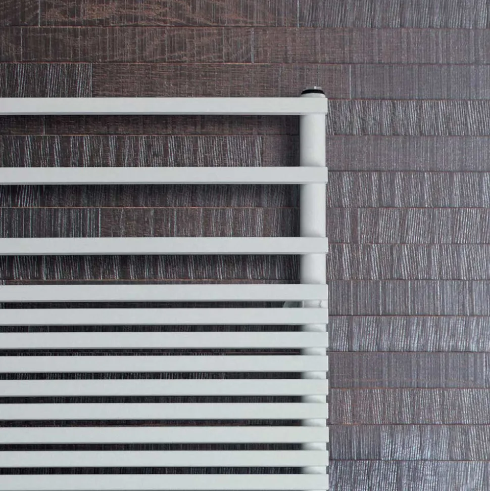 Scaldasalviette Elettrico con Struttura in Acciaio al Carbonio Made in Italy - Panna