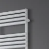 Scaldasalviette Elettrico in Acciaio Finitura Bianco Puro Made in Italy - Limone