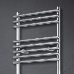 Scaldasalviette Elettrico in Acciaio Finitura Satin Made in Italy - Buccia