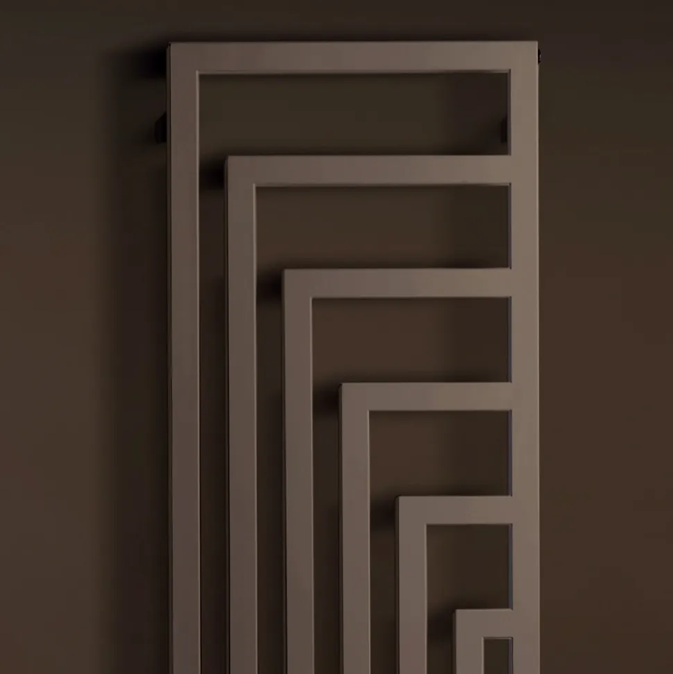 Scaldasalviette Elettrico in Acciaio dal Design Moderno Made in Italy - Potentia
