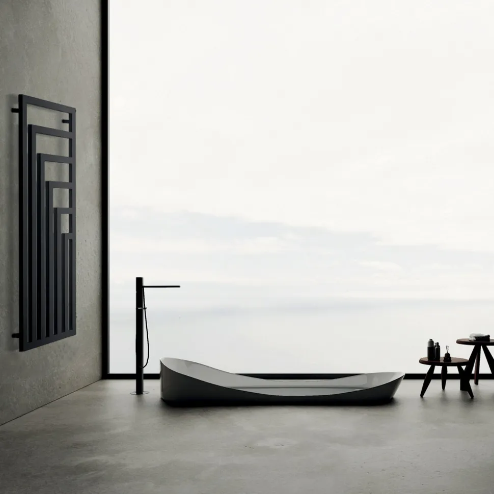 Scaldasalviette Elettrico in Acciaio dal Design Moderno Made in Italy - Potentia
