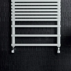 Scaldasalviette Idraulico con Struttura in Acciaio al Carbonio Made in Italy - Panna