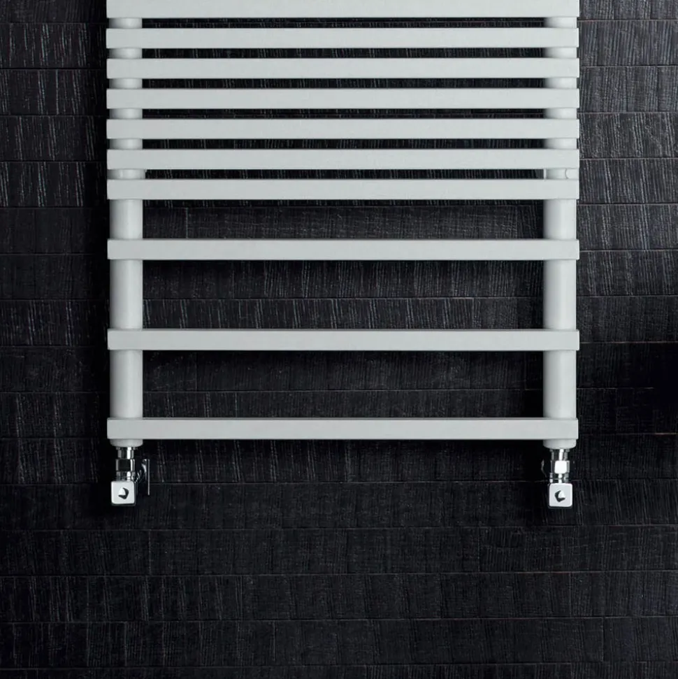 Scaldasalviette Idraulico con Struttura in Acciaio al Carbonio Made in Italy - Panna