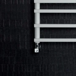 Scaldasalviette Idraulico con Struttura in Acciaio al Carbonio Made in Italy - Panna