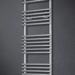 Scaldasalviette Idraulico in Acciaio Finitura Satin Made in Italy - Buccia