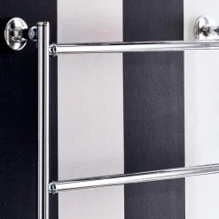 Scaldasalviette Idraulico in Acciaio Finitura Cromo Made in Italy - Gaia