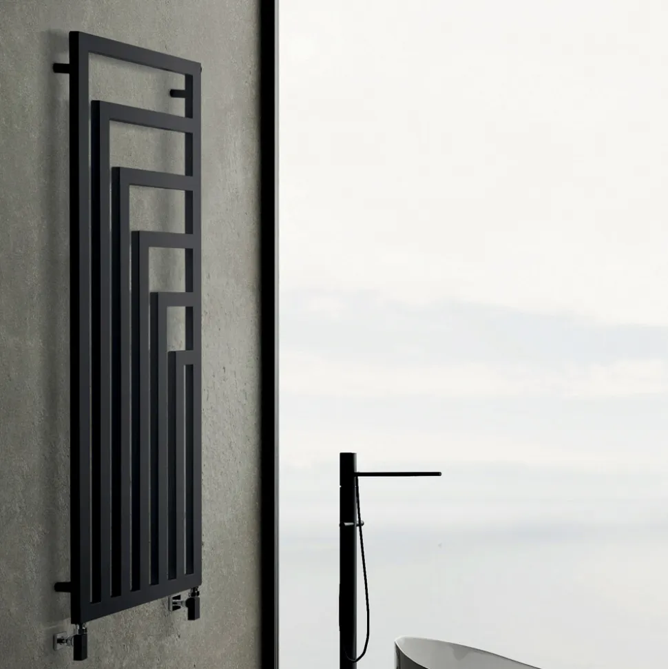 Scaldasalviette Idraulico in Acciaio dal Design Moderno Made in Italy - Potentia