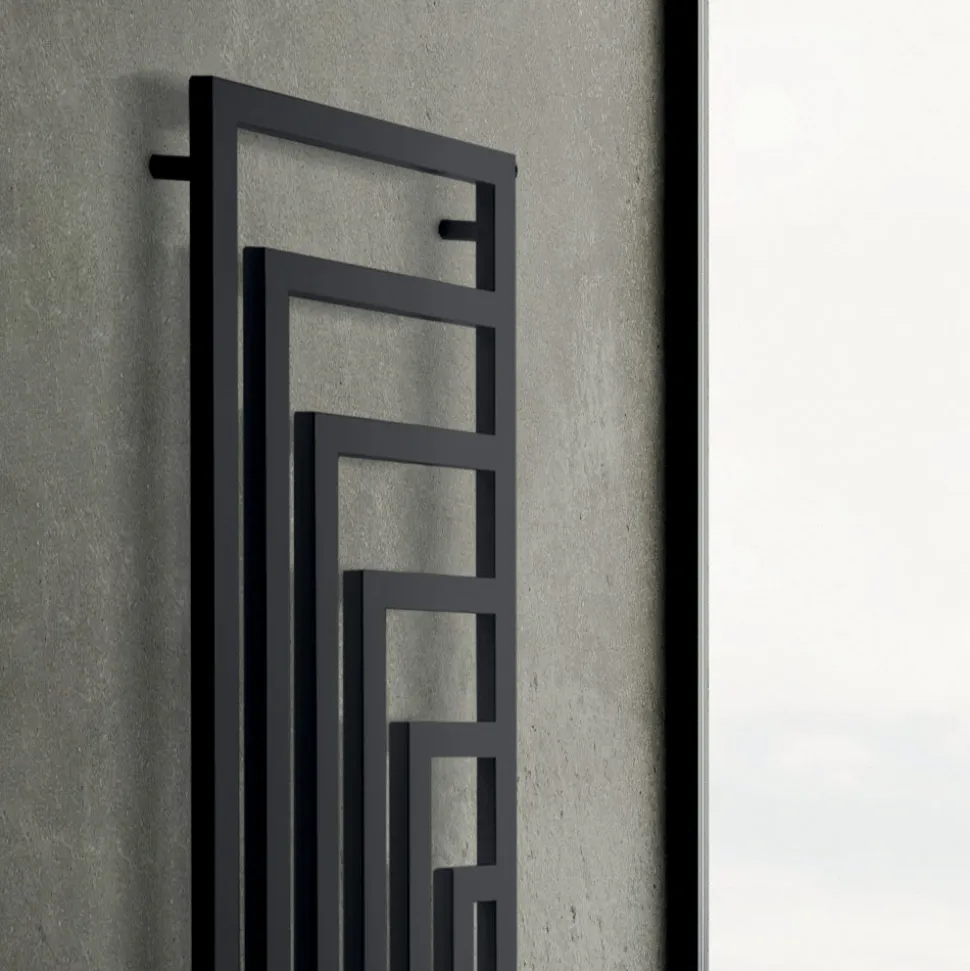 Scaldasalviette Idraulico in Acciaio dal Design Moderno Made in Italy - Potentia