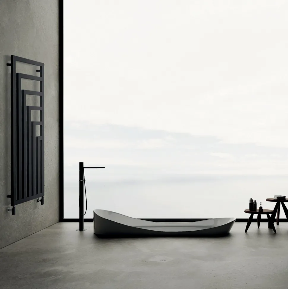 Scaldasalviette Idraulico in Acciaio dal Design Moderno Made in Italy - Potentia