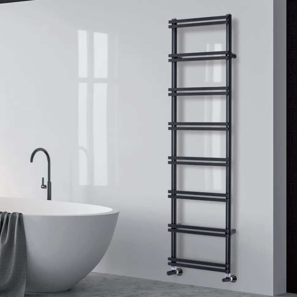 Scaldasalviette Misto con Collettori Verticali Made in Italy - Zenzero