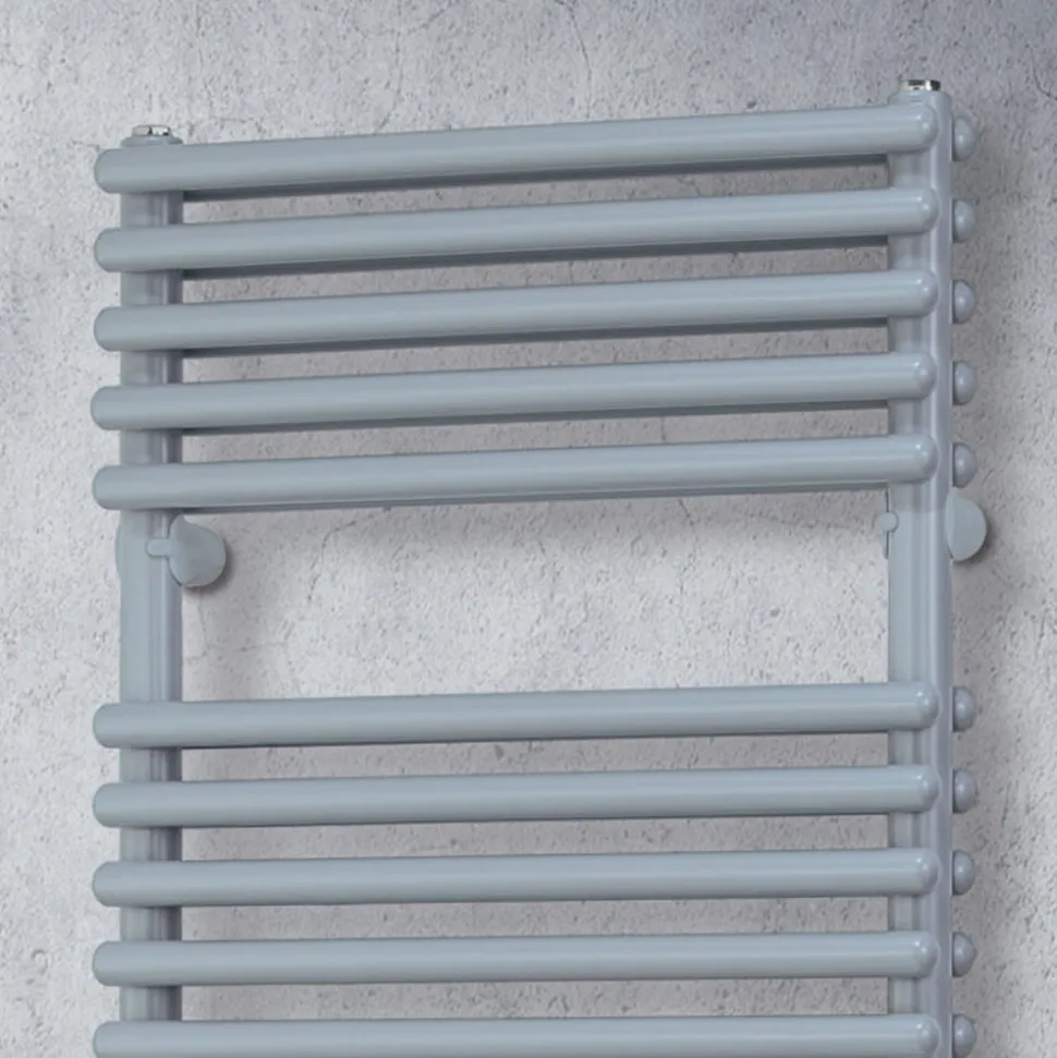 Scaldasalviette Misto con 4 Serie di Elementi Orizzontali Made in Italy - Meringa