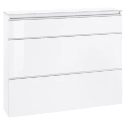 Scarpiera Bianca o Antracite 3 Ante Legno Sostenibile Design - Emanuelito