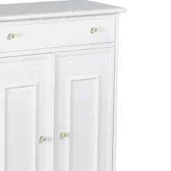 Scarpiera con 1 Cassetto e 2 Ante in Legno Realizzata in Italia - Lasa